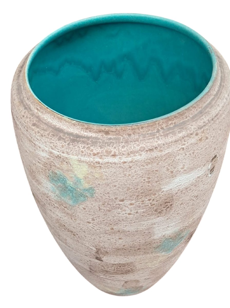  Jasba "form + Farbe" Vintage Floor Vase – West German Pottery (wgp), 1960s-photo-4