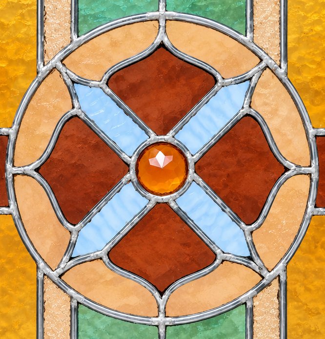 "st. Katherine's Row" Stained-glass Window-photo-3