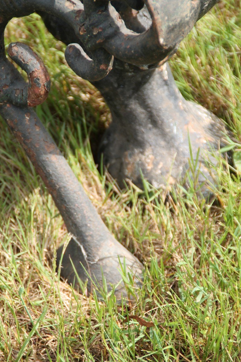 Pieds De Banc En Fonte-photo-4