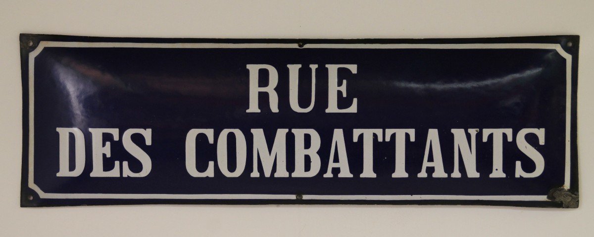 Enamelled Plaque