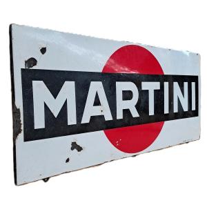 Plaque émaillée MARTINI