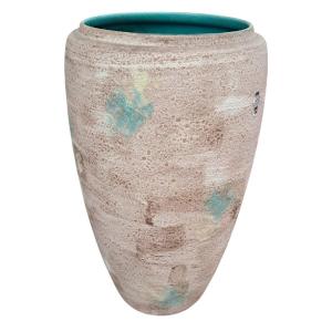 Vase de Sol Vintage JASBA "Form + Farbe" – Céramique d'Allemagne de l'Ouest (WGP), Années 1960