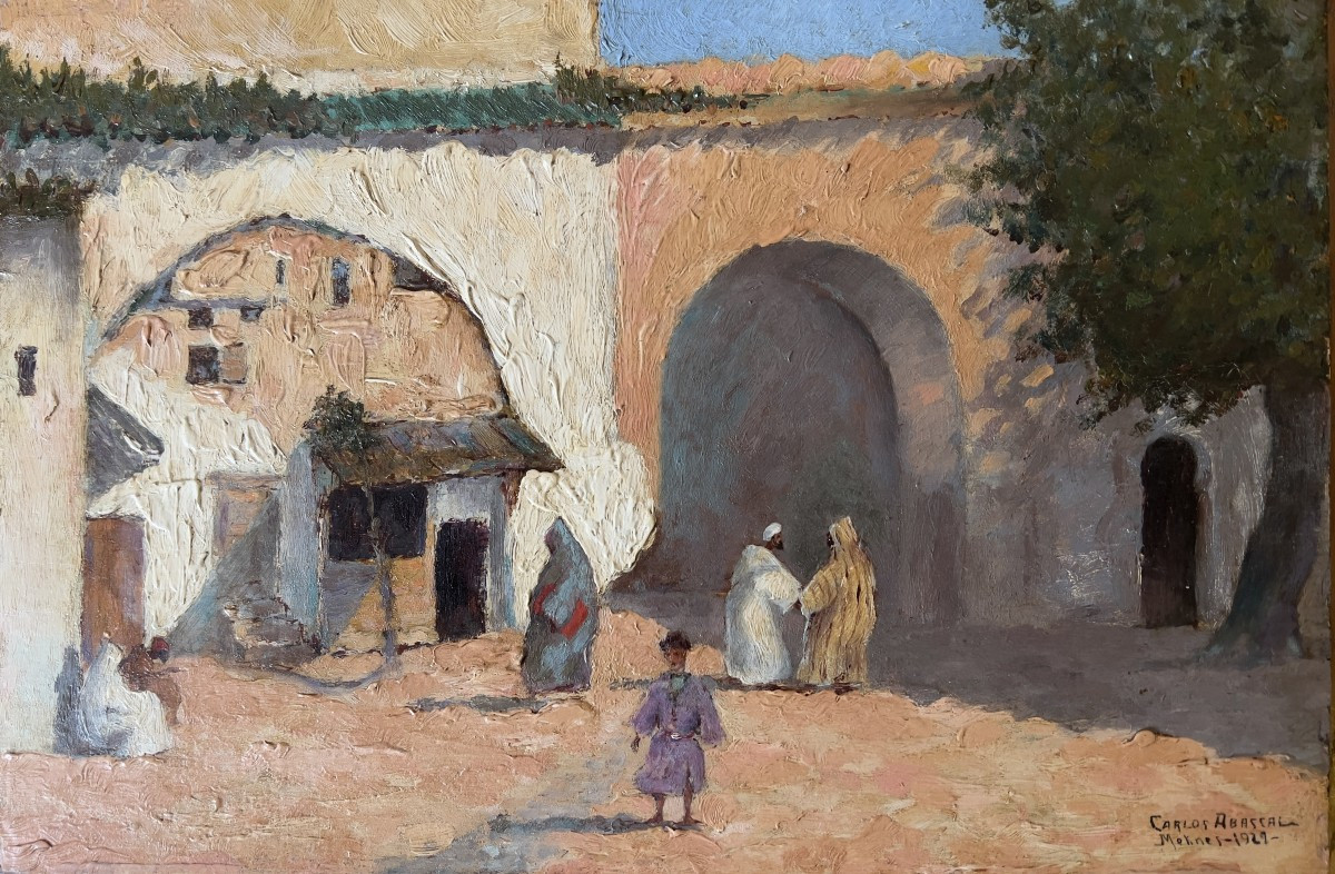 Carlos Abascal (1918-1933) Meknes, Morocco, Orientalist