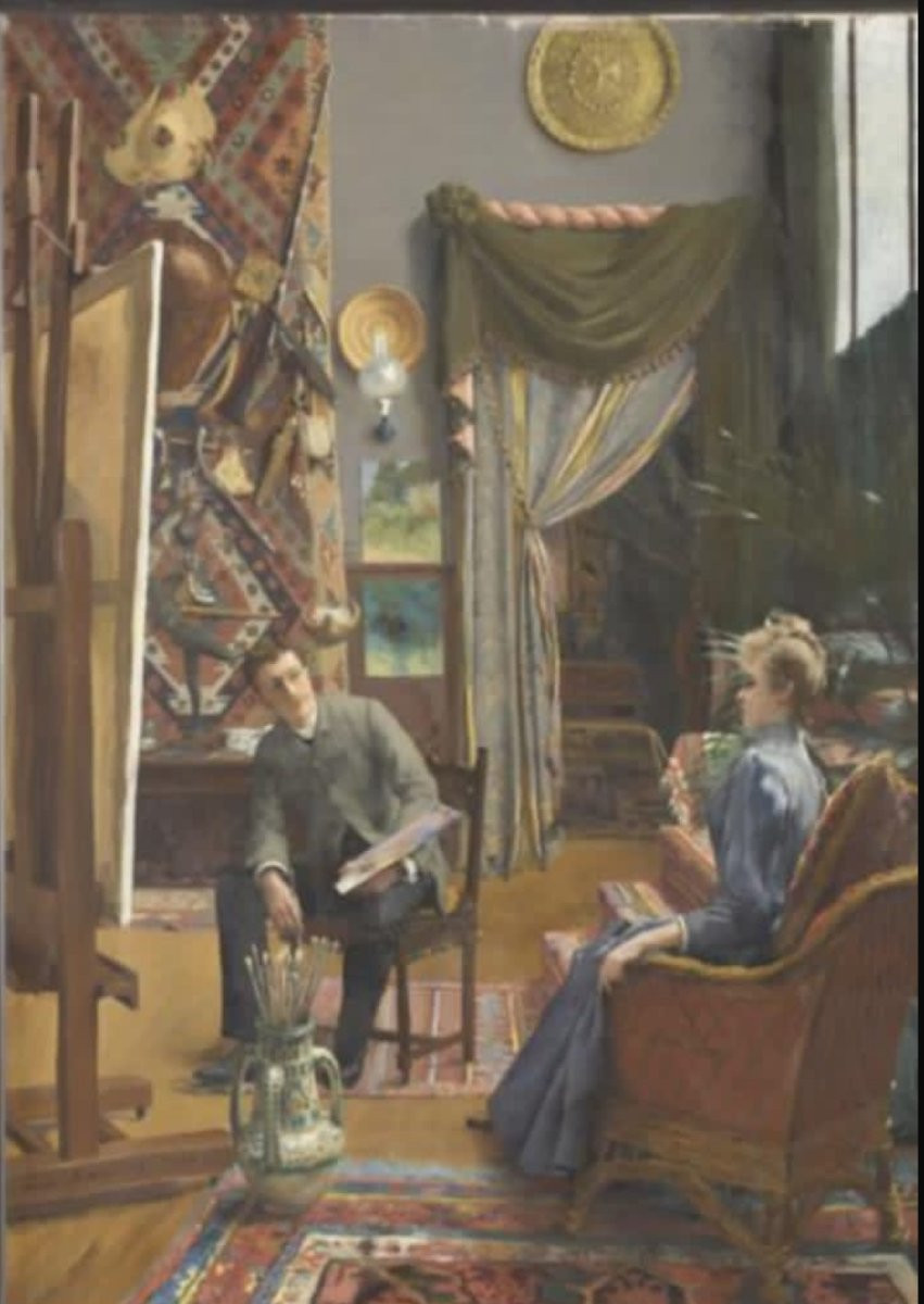 André Brouillet (1857–1914) Studio Still Life-photo-1