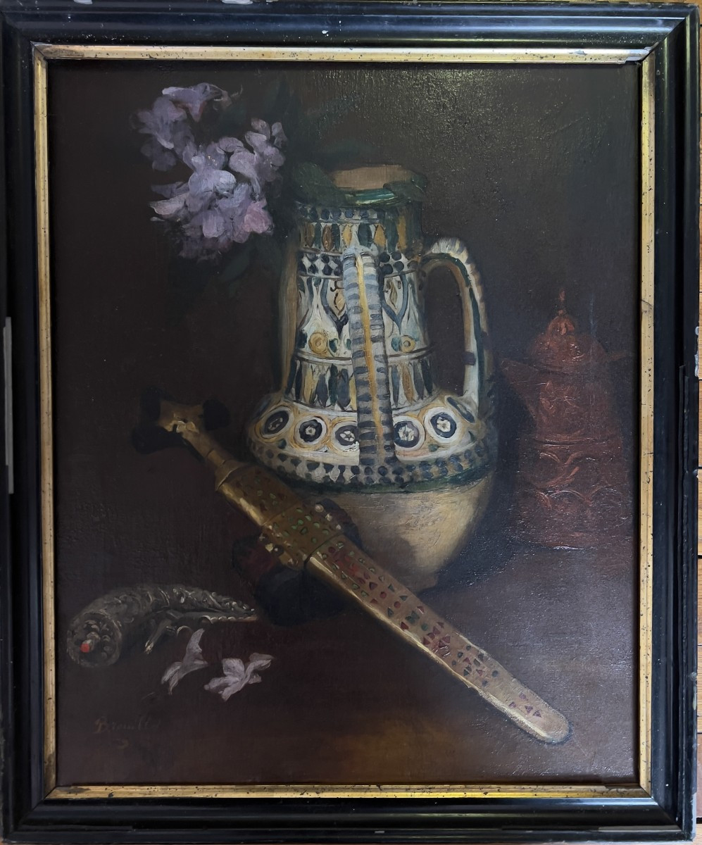 André Brouillet (1857–1914) Studio Still Life