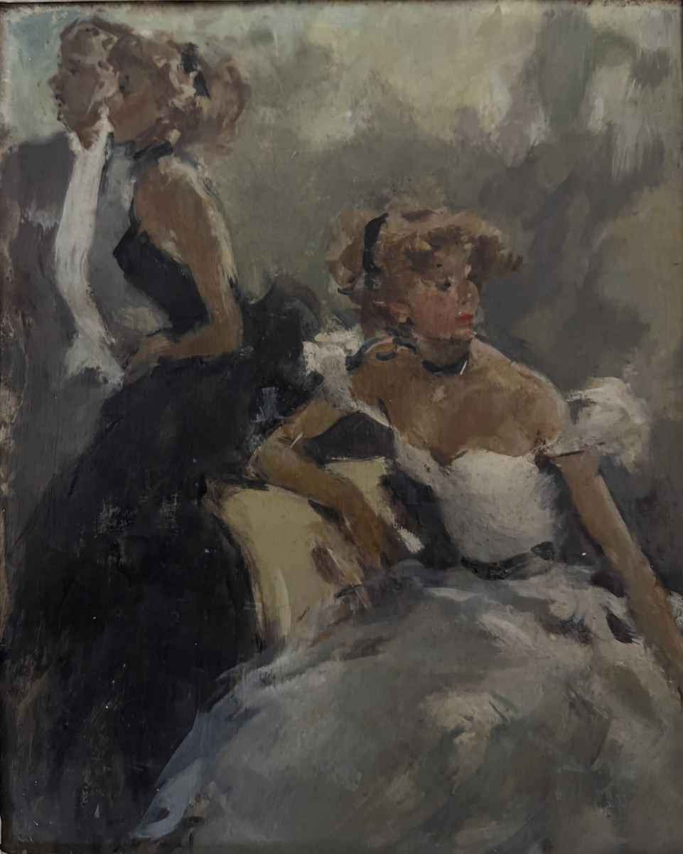 Pierre Grisot (1911-1995) Social Scene