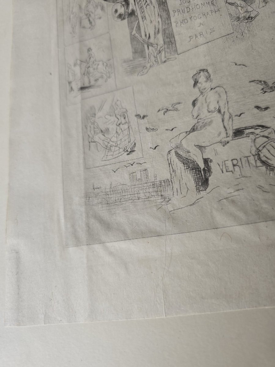 Félicien Rops  (1833-1898) - Les bas-fonds de la société - héliogravure-photo-1