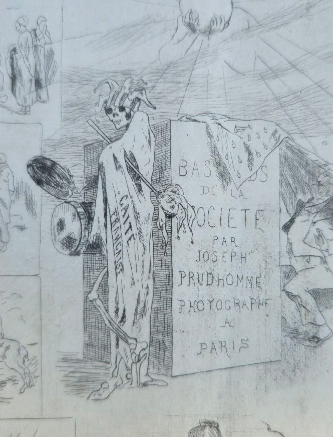 Félicien Rops  (1833-1898) - Les bas-fonds de la société - héliogravure