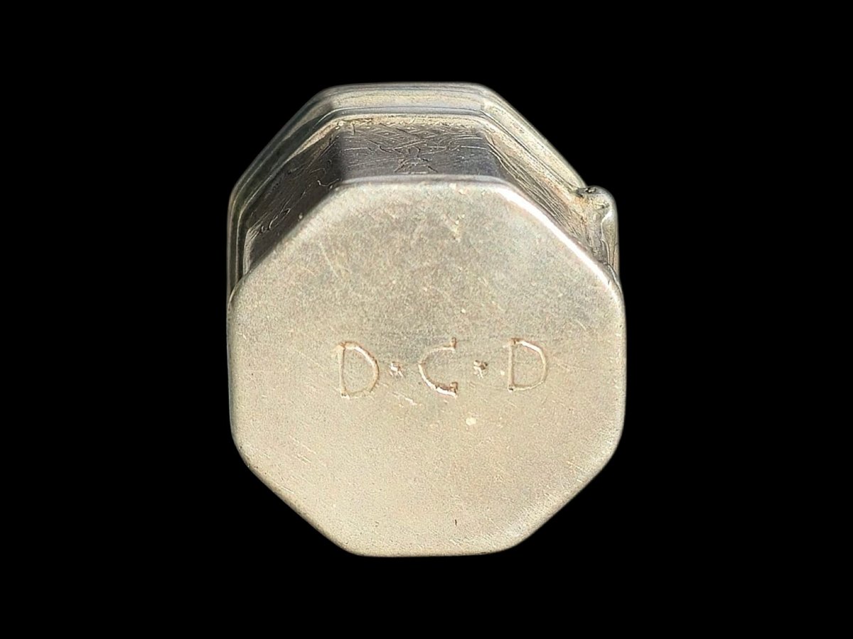 Boite à mouches, Argent, 18eme siècle-photo-3