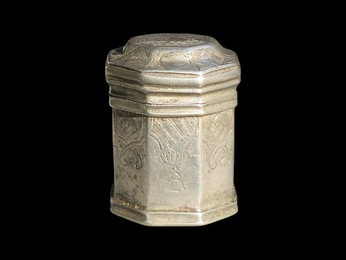 Boite à mouches, Argent, 18eme siècle