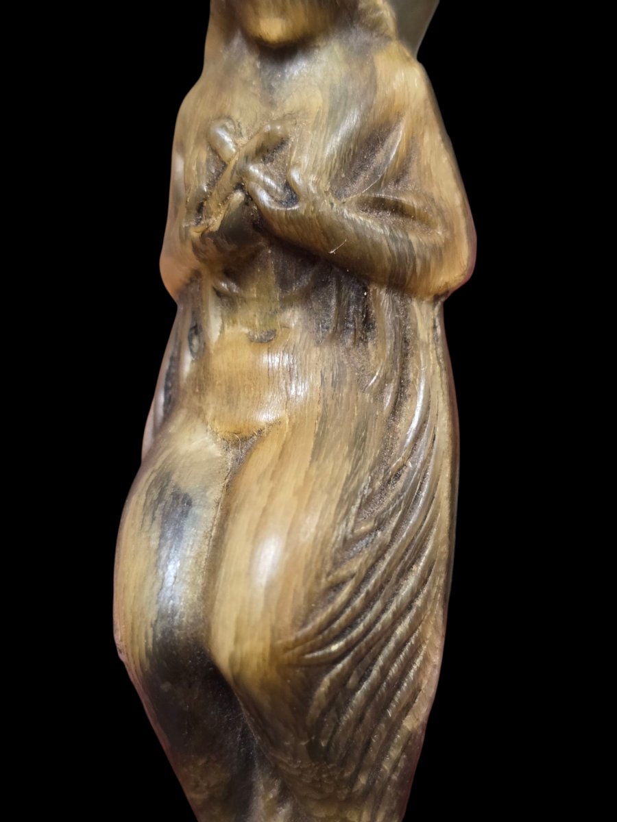 Fume-cigare sculpté, 19eme, femme erotisme-photo-5