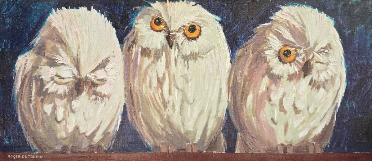 Roger Duterme (1919-1997) - The Three Owls