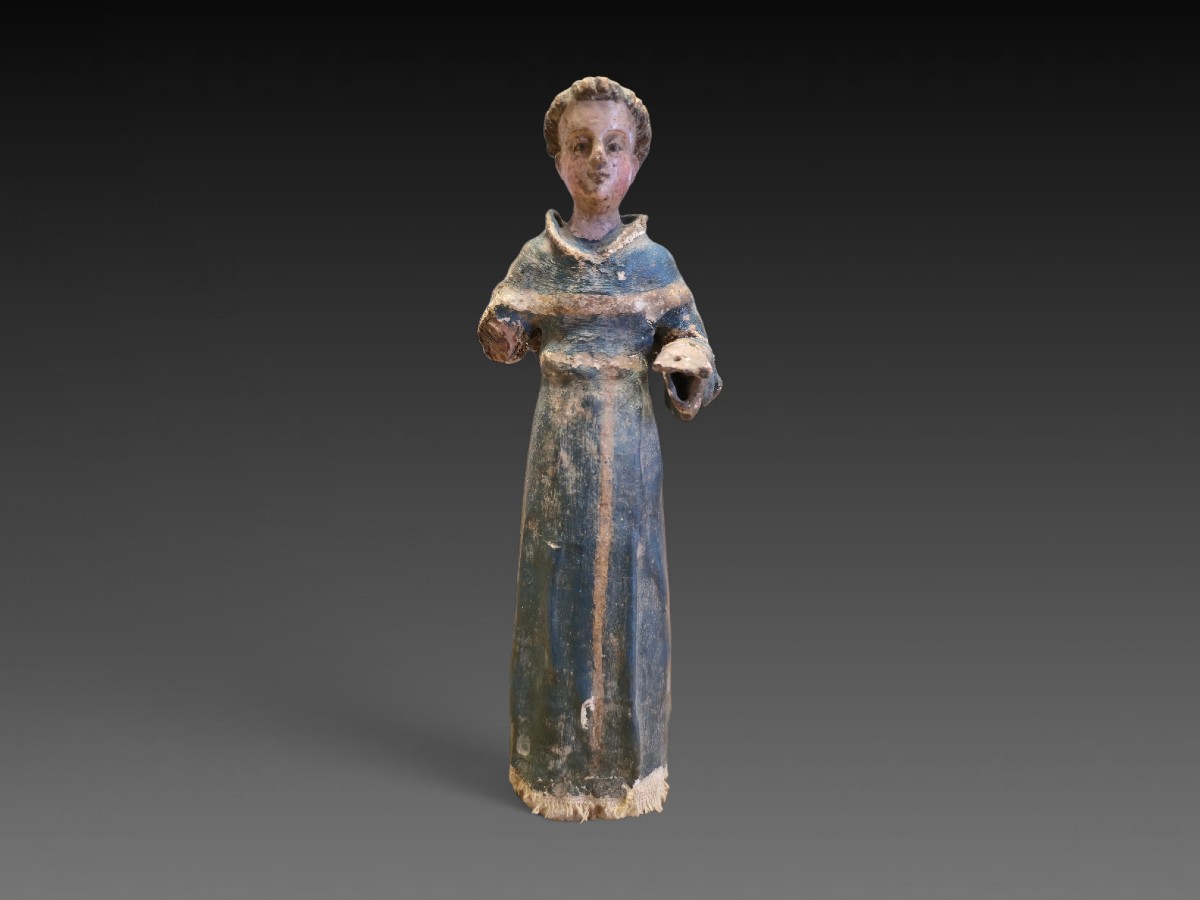 Saint Anthony Of Padua, 17th Century Statue