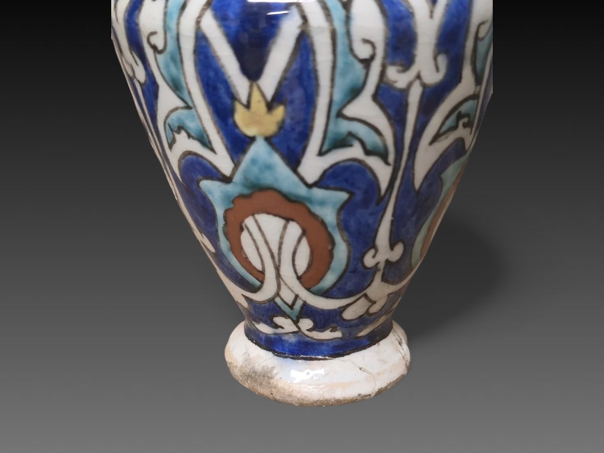 Kutayha, Türkiye - Small Vase, 19th - Early 20th Centuries -photo-4