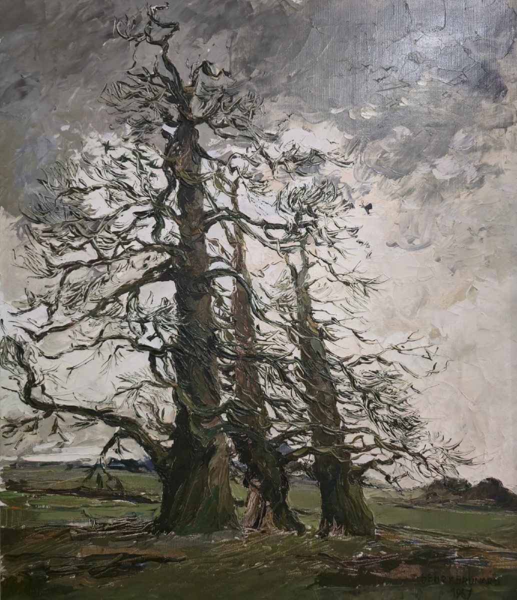 Henry Brunard (1912-1981), The Last Survivors Of Waterloo, Oil On Canvas