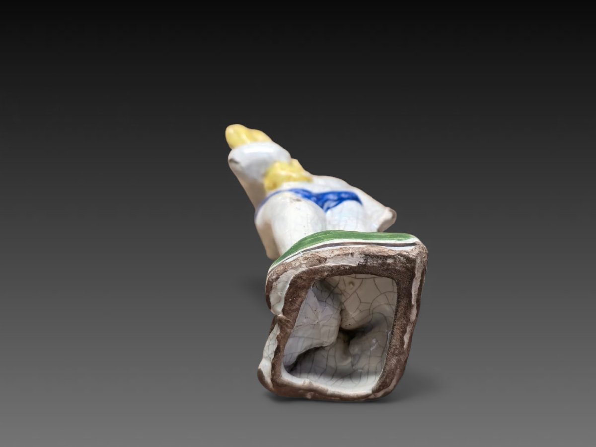 Faience de Bruxelle - Allégorie de l'été - faience - vers 1800-photo-4