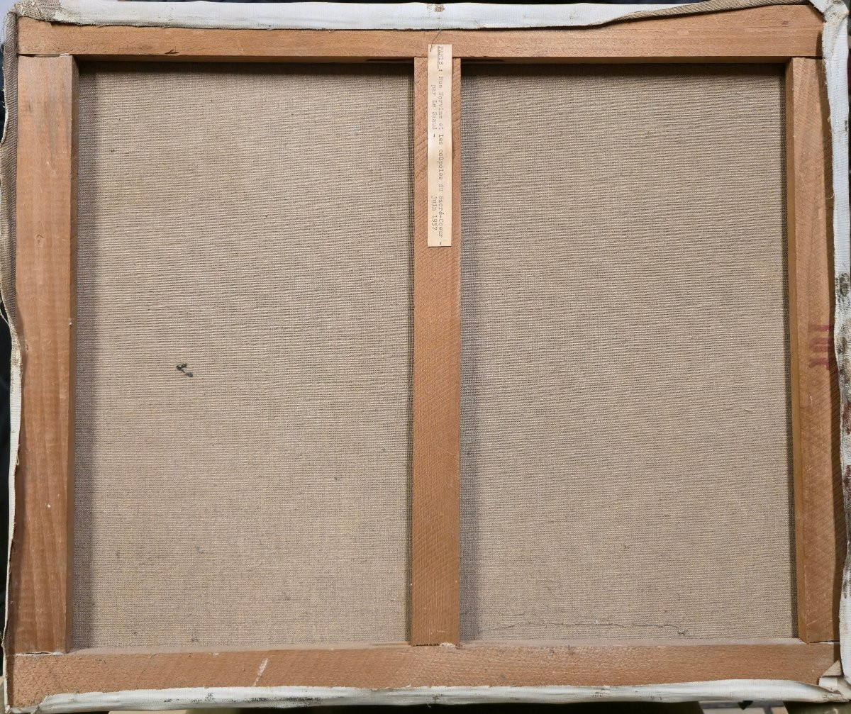 Edouard Le Saout (1909-1981) - les coupoles du Sacré-Coeur - 1957-photo-1