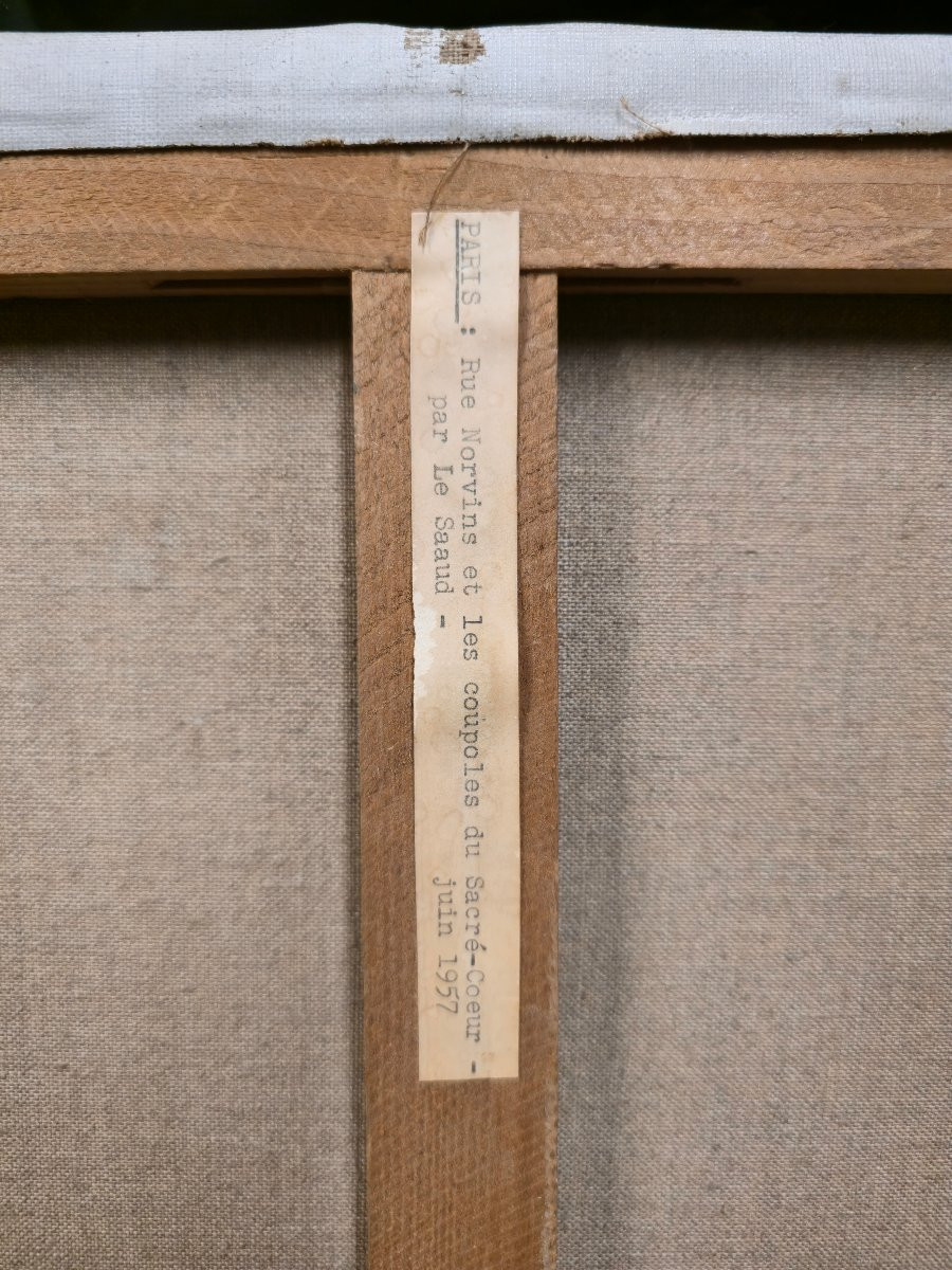 Edouard Le Saout (1909-1981) - les coupoles du Sacré-Coeur - 1957-photo-2