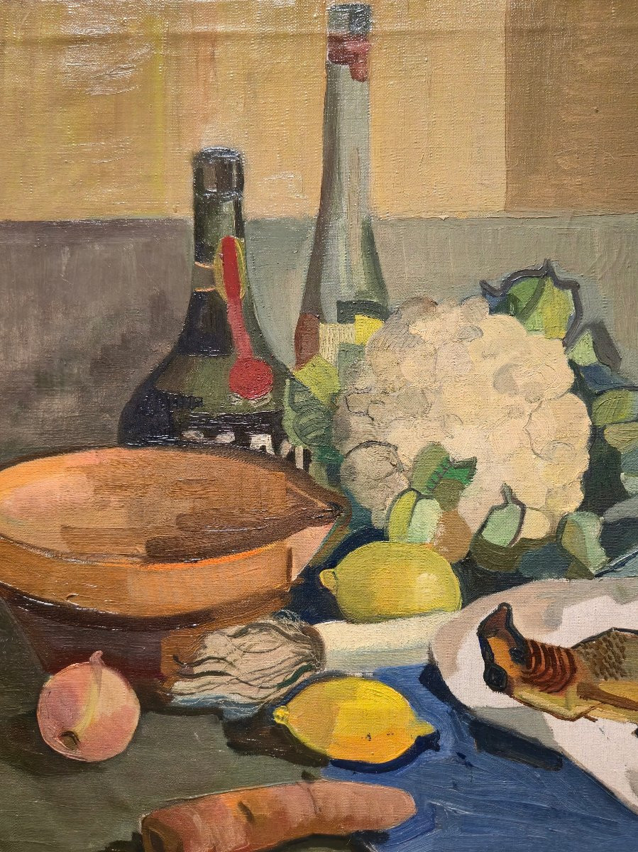 To Be Identified - Still Life With Wild Ducks - Oil Painting On Canvas -photo-1