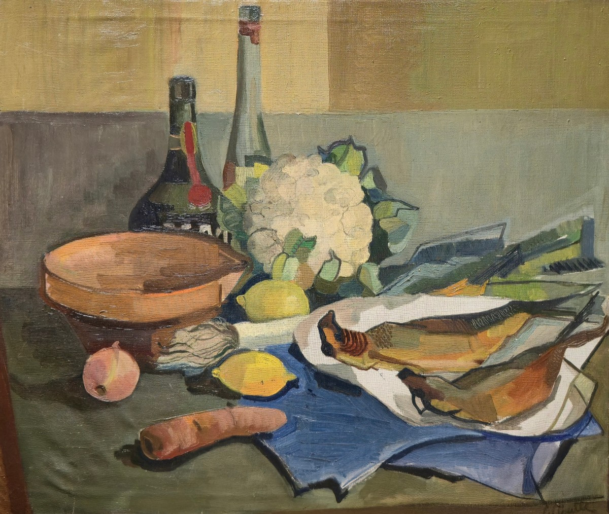 To Be Identified - Still Life With Wild Ducks - Oil Painting On Canvas 