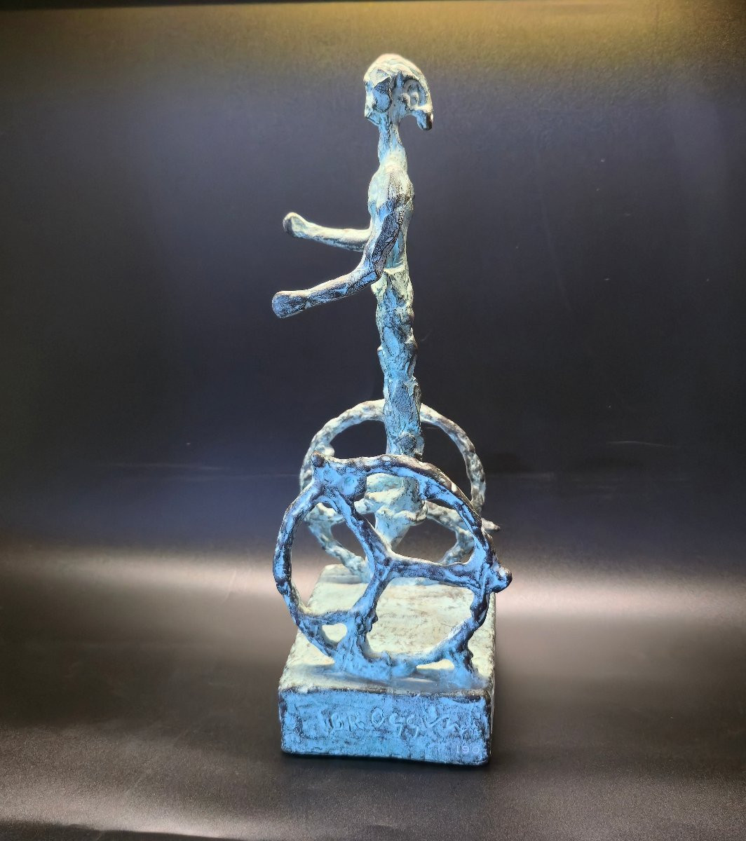 Luigi Broggini (1908-1983), trophée Alpha Romeo, design italien -photo-1