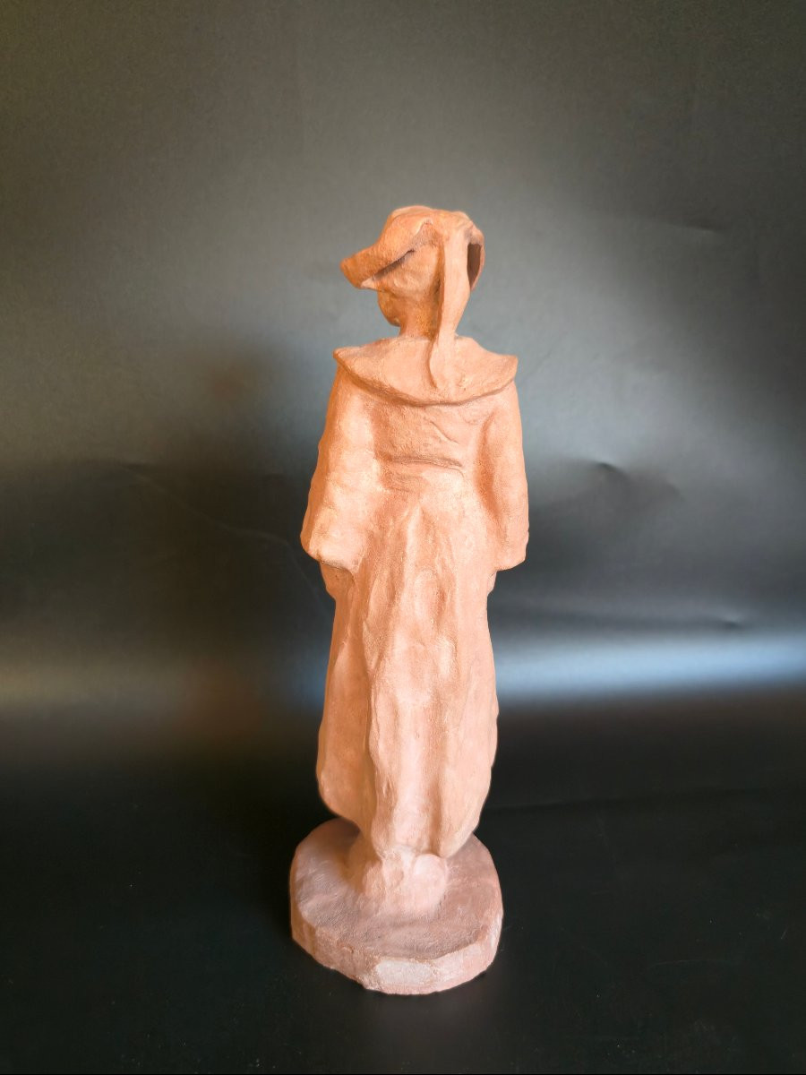 Ruth Anna Maria Milles (1873-1941) - Yvonne , jeune bretonne de Pont-Aven, proche de Rodin-photo-2