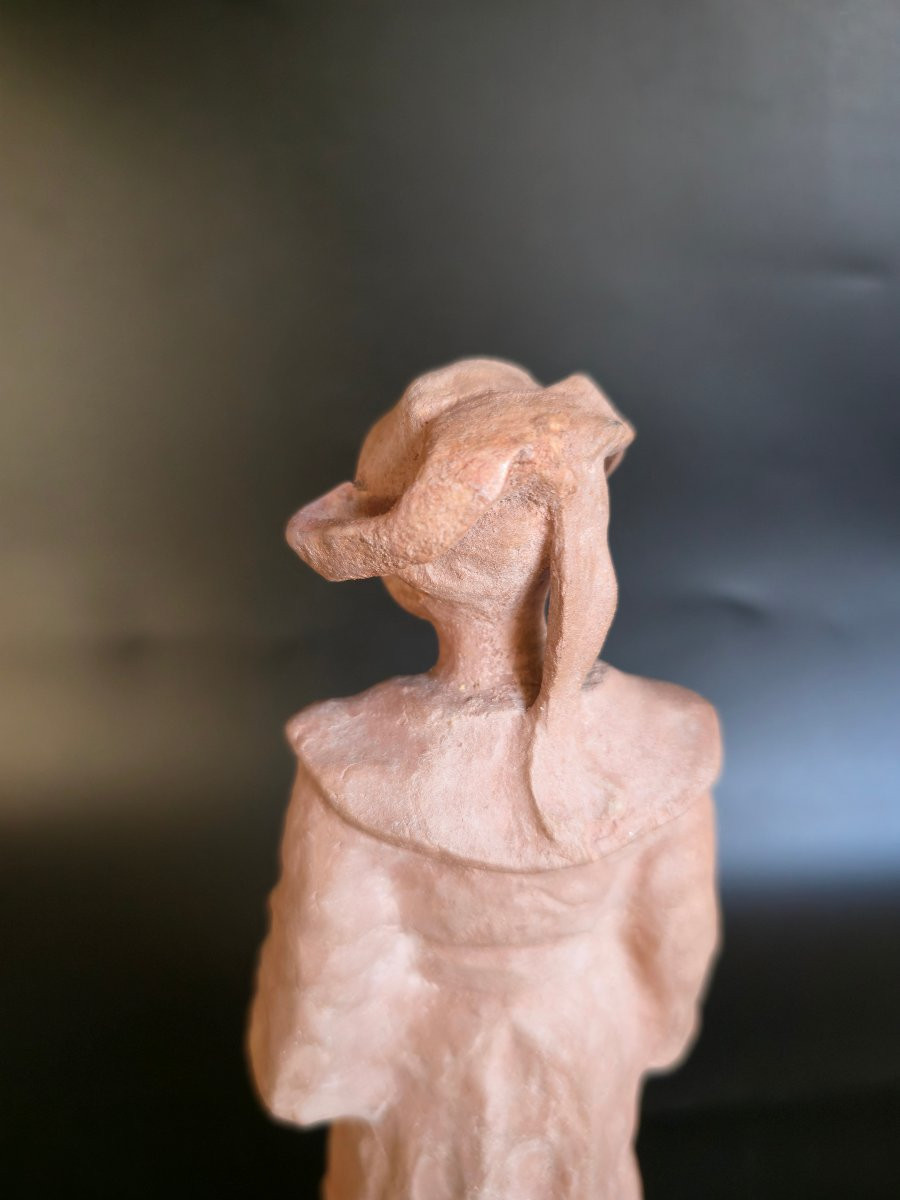 Ruth Anna Maria Milles (1873-1941) - Yvonne , jeune bretonne de Pont-Aven, proche de Rodin-photo-6