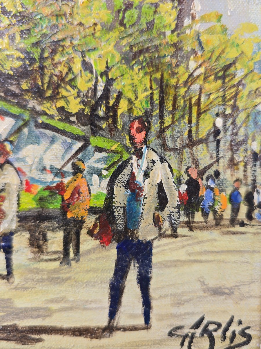 T. Arlis (1935-2011), Paris, Notre-Dame et les bouquinistes, dans le gout de Montmartre, livres-photo-3