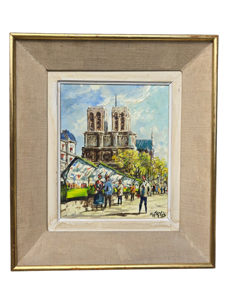 T. Arlis (1935-2011), Paris, Notre-Dame et les bouquinistes, dans le gout de Montmartre, livres-photo-4