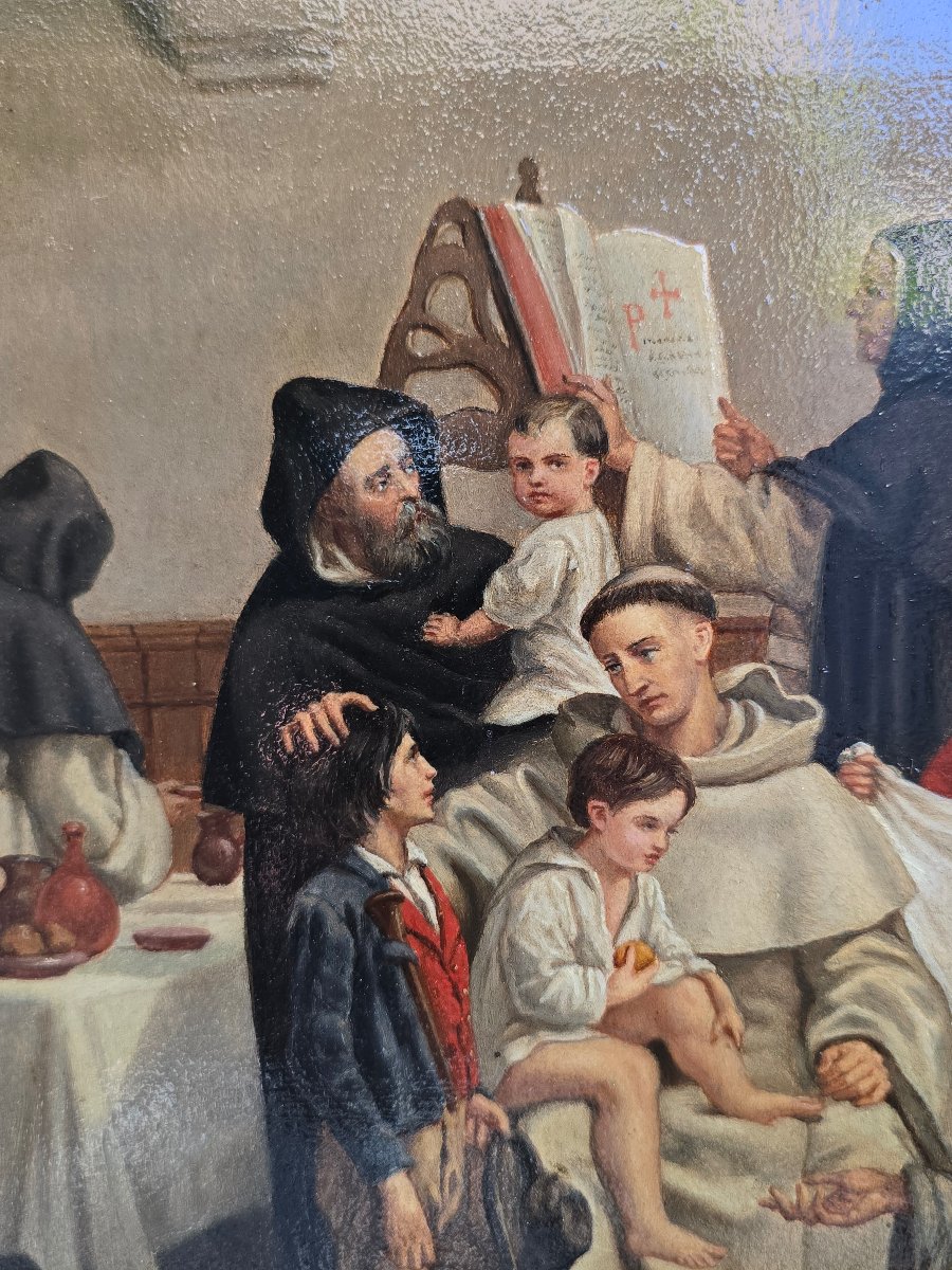 Based On A Work By Isidore Pils (1815–1875), *lienard*, Holy Thursday In Italy At A Dominican Monastery-photo-2