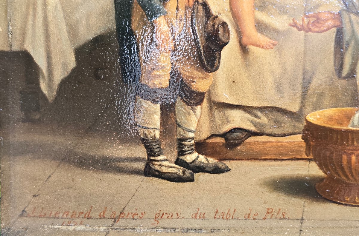 Based On A Work By Isidore Pils (1815–1875), *lienard*, Holy Thursday In Italy At A Dominican Monastery-photo-3