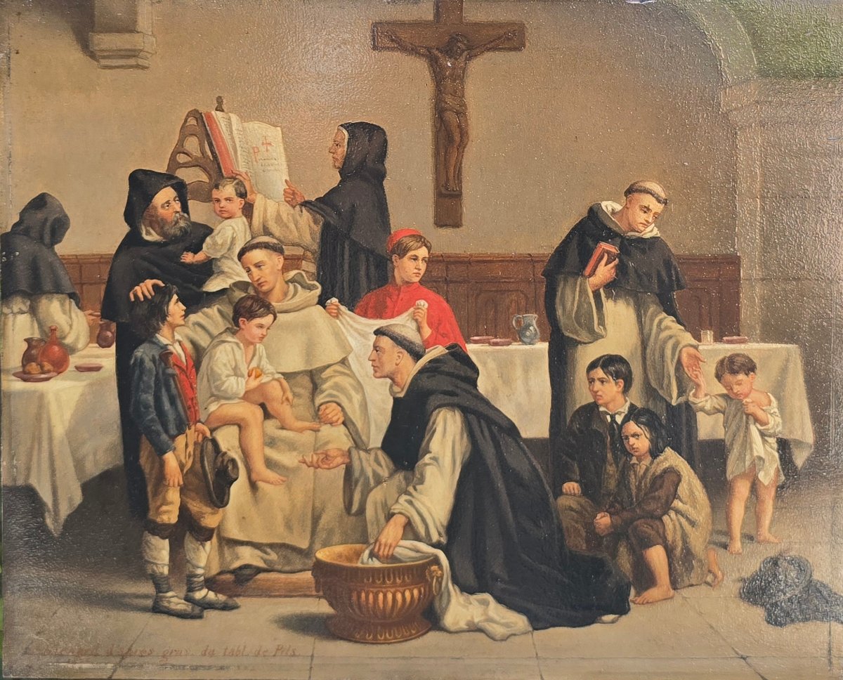 Based On A Work By Isidore Pils (1815–1875), *lienard*, Holy Thursday In Italy At A Dominican Monastery