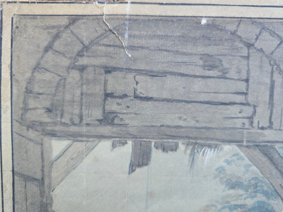 Paul Sandby Munn (1773-1845), d'aprés Bartolozzi, scène de genre à la ferme, Le Matin, 18eme-photo-1