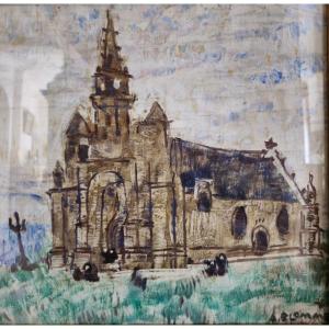 Alfons Blomme (1889-1979) - Chapel Of Our Lady Of Flowers, Plouharnel