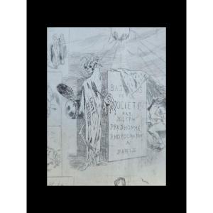 Félicien Rops (1833-1898) - The Lower Depths Of Society - Heliogravure