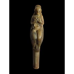 Fume-cigare sculpté, 19eme, femme erotisme