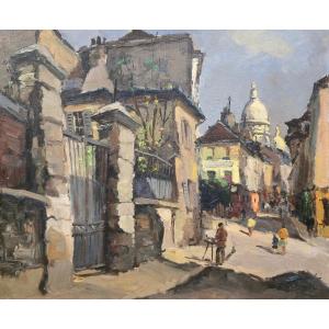 Edouard Le Saout (1909-1981) - les coupoles du Sacré-Coeur - 1957