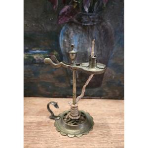 Wax Jack - vérin à cire - laiton - 18eme siècle - Angleterre - période géorgienne 