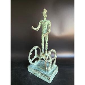 Luigi Broggini (1908-1983), trophée Alpha Romeo, design italien 