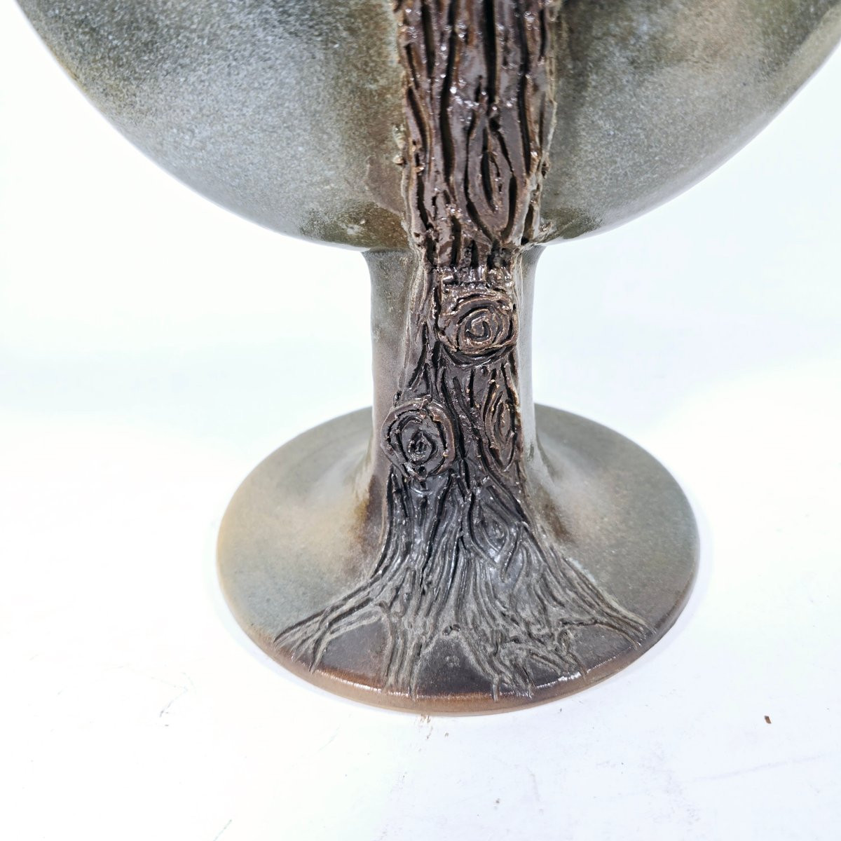 Vase ceramique signé Kostanda, Vallauris -photo-3