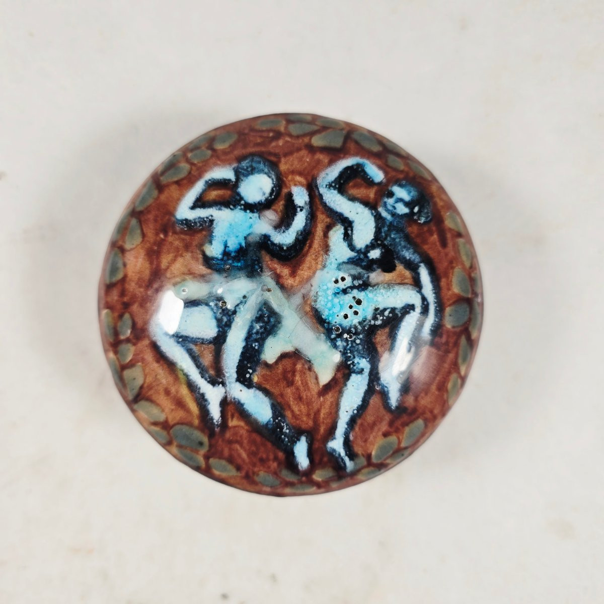 André Methey, Rare Ceramic Box -photo-1