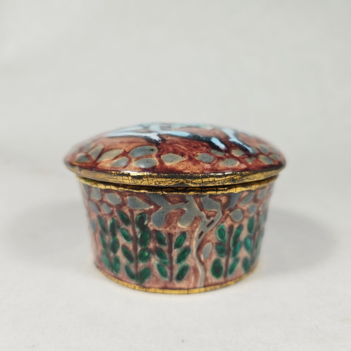 André Methey, Rare Ceramic Box -photo-2