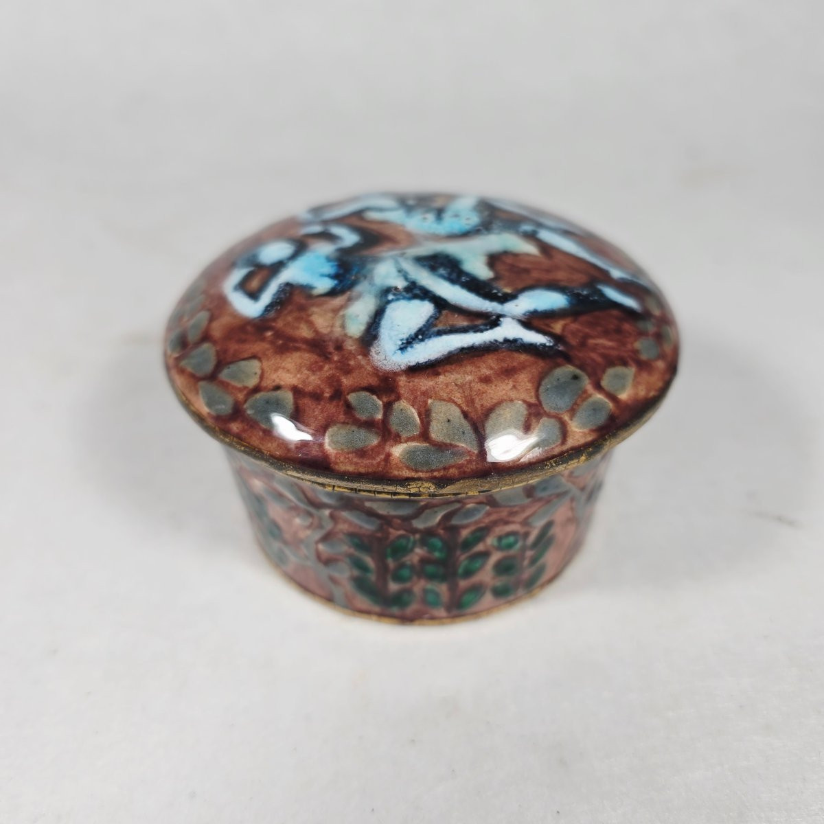 André Methey, Rare Ceramic Box -photo-5