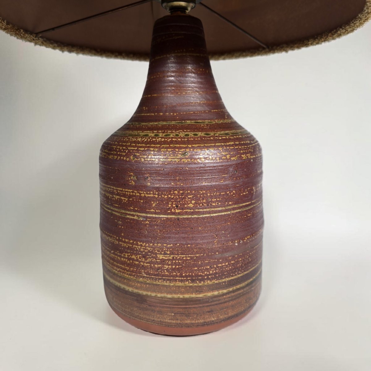 Jacques POUCHAIN,  lampe en céramique -photo-2