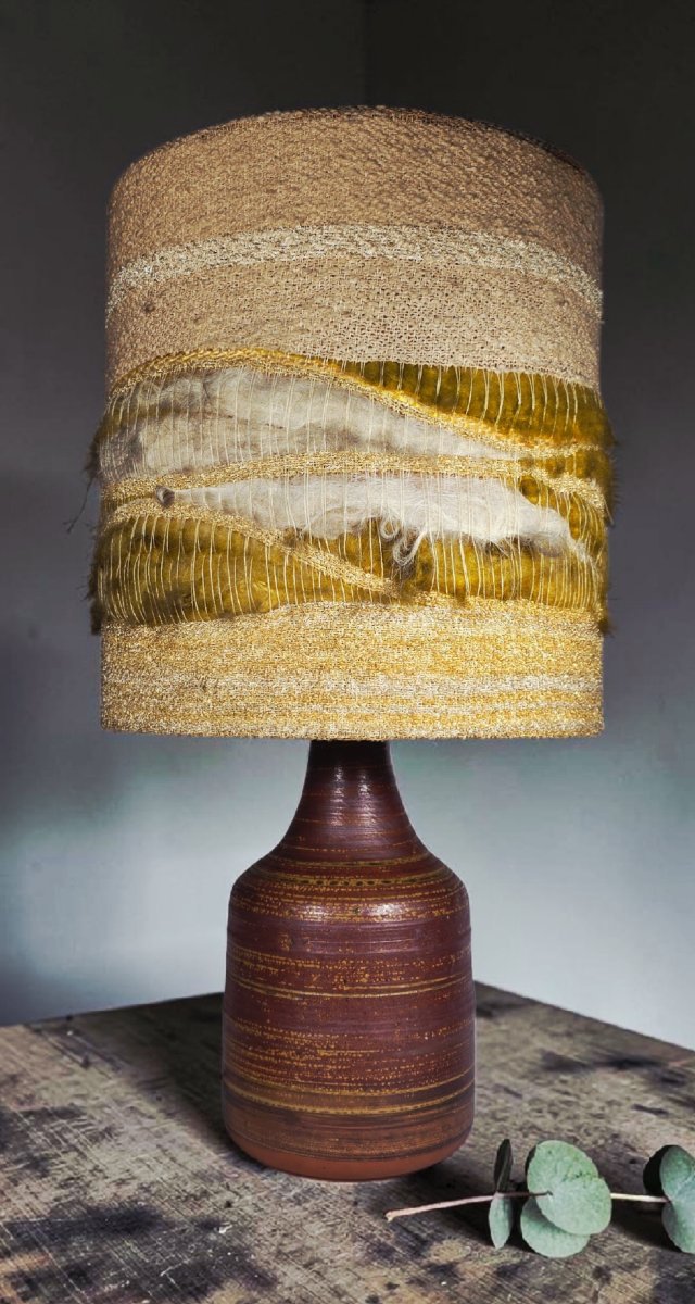 Jacques POUCHAIN,  lampe en céramique -photo-6