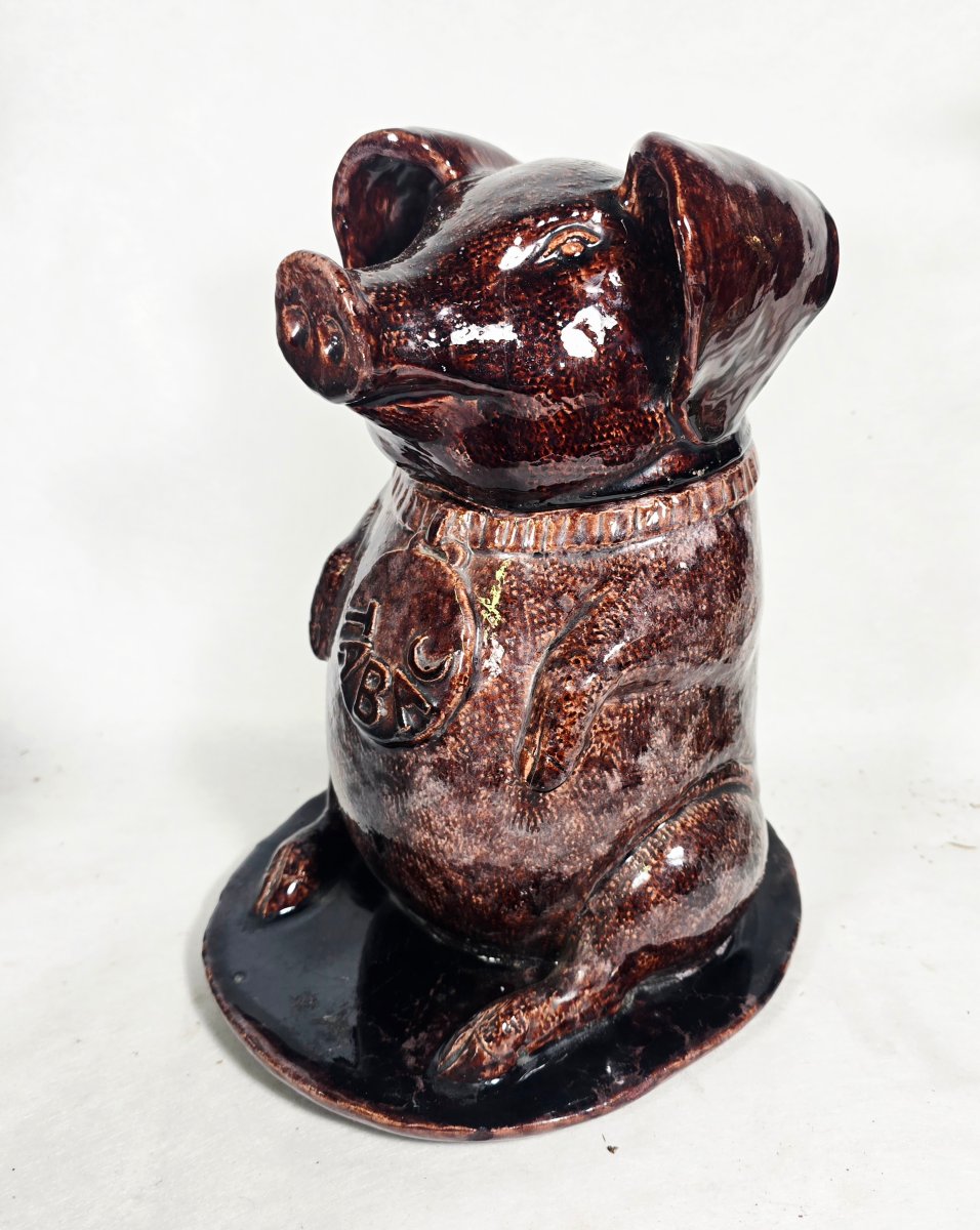 Paul Simon, Art Deco Ceramic Tobacco Pot-photo-2