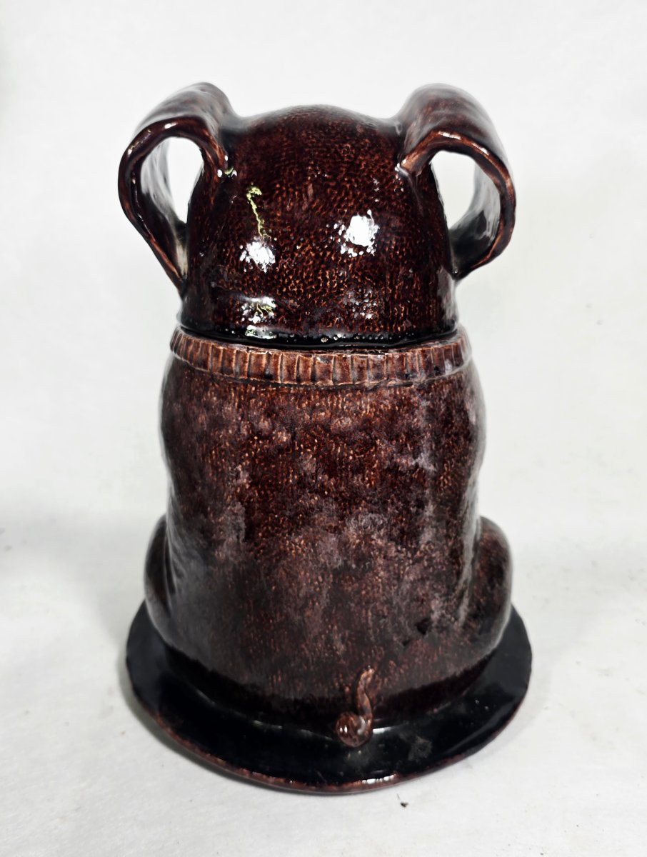 Paul Simon, Art Deco Ceramic Tobacco Pot-photo-4