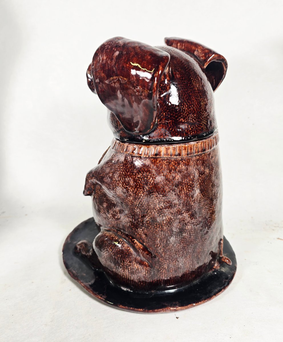 Paul Simon, Art Deco Ceramic Tobacco Pot-photo-2