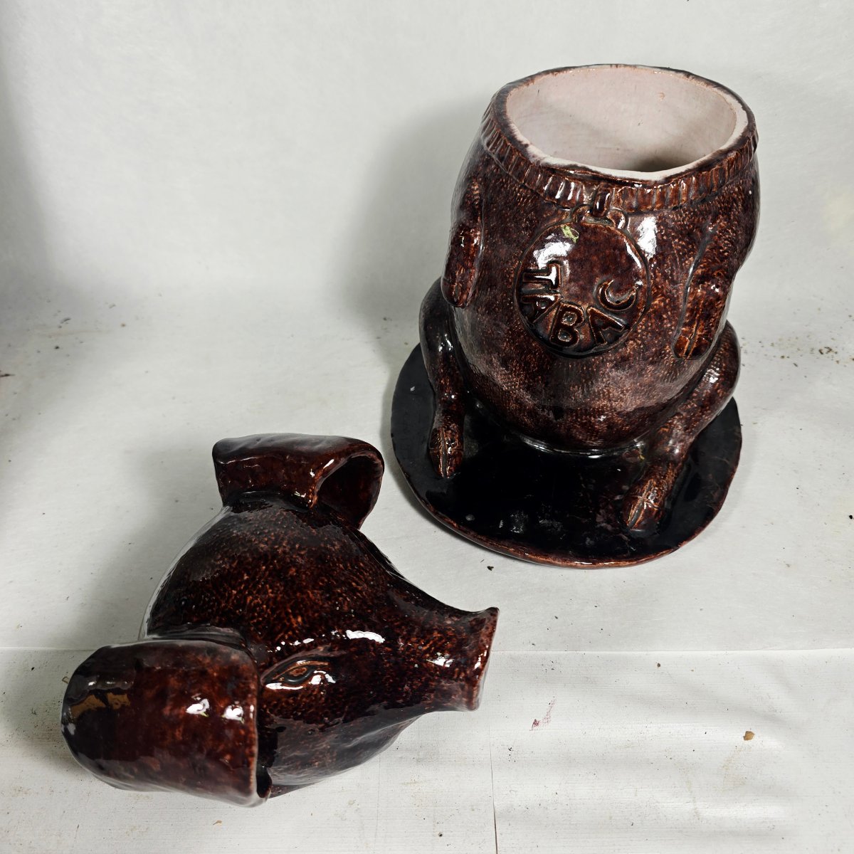 Paul Simon, Art Deco Ceramic Tobacco Pot-photo-5