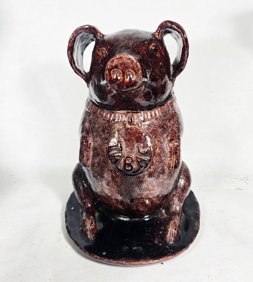 Paul Simon, Art Deco Ceramic Tobacco Pot